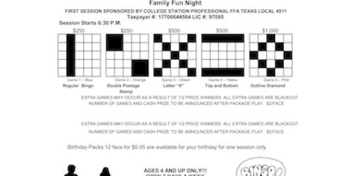 Family Night (Third Saturday of Every Month)
